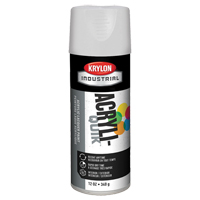 Industrial Acryli-Quik Lacquer, White, Gloss, 12 oz., Aerosol Can - Krylon Industrial K01501A07