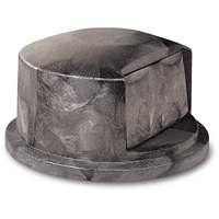 Round Brute&reg; Tops, Dome Lid, Plastic/Polyethylene, Fits Container Size: 22" Dia. - Rubbermaid FG263788GRAY