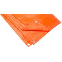 B&acirc;ches isol&eacute;es, Poly&eacute;thyl&egrave;ne, Orange, 20' x 12' x 8 mils - KLETON 