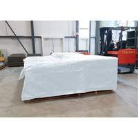 B&acirc;che isol&eacute;e, Poly&eacute;thyl&egrave;ne, Blanc, 20' x 12' x 8 mils - KLETON 
