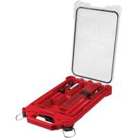 9-Piece Saw Chain Sharpening Set with PACKOUT Low-Profile Compact Organizer, 6 Pcs - Milwaukee 49-16-2880