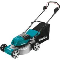 Tondeuse sans balais 40Vmax XGT avec ensemble de bloc-pile 5.0Ah, Pouss&eacute;e automatique, &agrave; pile, Largeur de coupe 21" - Makita LM002GT201