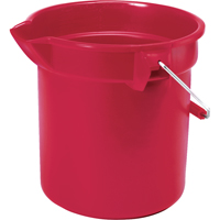 Brute&reg; Bucket, 3.5 US Gal. (14 qt.) Capacity, Red - Rubbermaid FG261400RED