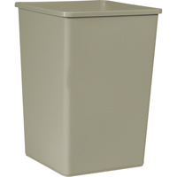 Contenants Untouchable, Poly&eacute;thyl&egrave;ne, 35 gal. US - Rubbermaid FG395800BEIG