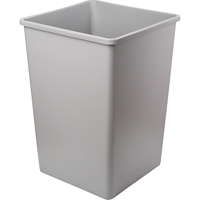 Contenants Untouchable, Poly&eacute;thyl&egrave;ne, 35 gal. US - Rubbermaid FG395800GRAY