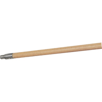 Structural Foam Push Broom Handle, Wood, ACME Threaded Tip, 15/16" Diameter, 60" Length - Rubbermaid FG636400LAC