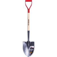 Pelle ronde Pro, Lame Acier durci, Bois, Manche Prise en D - Garant GHR2FD