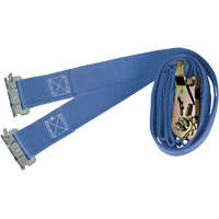 Logistic Straps, Ratchet, 2" W x 20' L, 1000 lbs. (454 kg) WLL - Kinedyne 642001