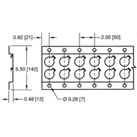 Logistic Tracks - Series E Track Horizontal - Kinedyne 43001