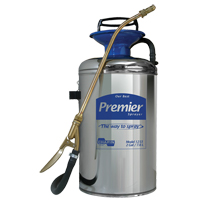 Vaporisateur professionnel s&eacute;rie premi&egrave;re qualit&eacute;, 2 gal. (7,6 L), Acier inoxydable, Lance de 12" - Chapin 1253