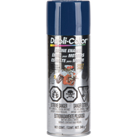Engine Enamel Paint with Ceramic, Ford Blue, Gloss, 12 oz., Aerosol Can - Dupli Color CDE1606