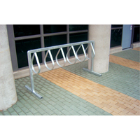 Style Bicycle Rack, Galvanized Steel, 12 Bike Capacity - Parco #103