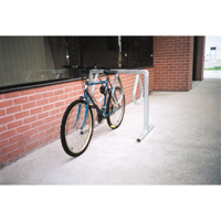 Style Bicycle Rack, Galvanized Steel, 6 Bike Capacity - Parco #116