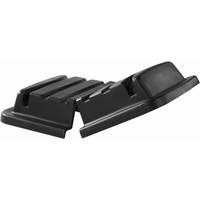 Hinged Lid, Dome Lid, Plastic/Polyethylene, Fits Container Size: 44-1/6" x 31" - Rubbermaid FG461500BLA