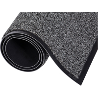 Tapis Cross-Over, Essuie-pieds/grattoir, 4' x 10' x 5/16", Charbon - Mat Tech CRM41054