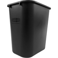 Soft Wastebasket, 28 Quarts, Plastic - Rubbermaid FG295600BLA