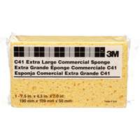 &eacute;ponges de format commercial, Cellulose, 4-1/2" la x 7-1/2" l - 3M H-C41-7.5X4.4X2-1/