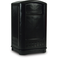Plaza&reg; Containers, Plastic, 50 US gal. - Rubbermaid FG396400BLA