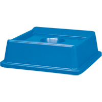 Recycling Containers - Tops - Rubbermaid FG279100DBLUE