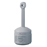 Cendriers Smoker's Cease-Fire, Sur pied, Plastique, Capacit&eacute; 4 gal. US, Hauteur 38-1/2" - Justrite 26800