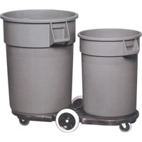 Tandem Brute&reg; Dolly, Black - Rubbermaid FG264600BLA