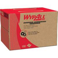 Chiffons WypAll pour l'huile, la graisse et l'encre, Sp&eacute;cialis&eacute;, 16-4/5" lo x 12" la - Kimberly-Clark 33352