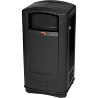 Plaza&reg; Containers, Plastic, 35 US gal. - Rubbermaid FG9P9000BLA
