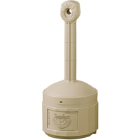 Cendriers Smoker's Cease-Fire, Sur pied, Plastique, Capacit&eacute; 1 gal. US, Hauteur 30" - Justrite 26806B