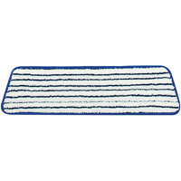 Hygen Pads, Finishing, Microfibre, 5-1/2" x 18" - Rubbermaid FGQ80000WH00