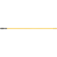 HYGEN Quick Connect Handle, Aluminum, Quick-Connect Tip, 58" Length - Rubbermaid FGQ75000YL00