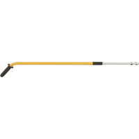HYGEN Quick Connect Handle, Aluminum, Ergonomic, Quick-Connect Tip, 48"-72" Length - Rubbermaid FGQ760000000
