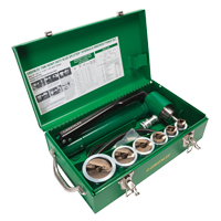 Ensemble de poinçons hydraulique - Greenlee 7506