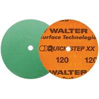 Disque de ponçage QUICK-STEP XX, dia 5", Grain 120, C&eacute;ramique - Walter Technologies Pour Surface 15V512