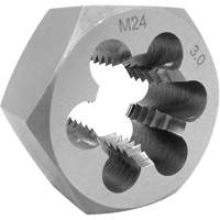 Fraise hexagonale m&eacute;trique, dia. 1", Filet de 12 mm-1.75, Acier alli&eacute; - JET 530877