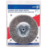 Disque &agrave; fils cr&ecirc;p&eacute;s, 7" dia., Fils 0,014", Arbre 1/2" - 2" - JET 550133