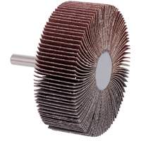 Shaft-Mounted Flap Wheel, 60 Grit, 3" x 1" x 1/4" - JET 560322