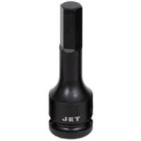 Impact Bit Socket, Hex, 5/16" x 3" L, 1/2" Drive - JET 687212