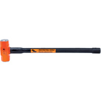 USH-1030 Sledge Hammer with Indestructible Handle, 10 lbs., 30", Solid Steel Handle - JET 740587