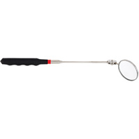 Miroir t&eacute;lescopique &agrave; face ronde, Circulaire, 2-1/4" lo x 2-1/4" la, T&eacute;lescopique - JET H1105