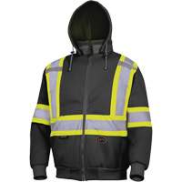 6925BK Chandail à capuchon, 3T-Grand, Noir - Pioneer V1060471-3XL