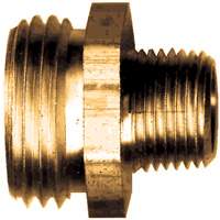 Male Pipe Coupling, Brass, 1/2" - Fairview Fittings 196-D