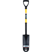 Pelles b&ecirc;ches, Acier durci, Lame 16" x 6", 28-1/2" lo, Manche Prise en D - Outils Aurora 