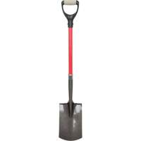 Pelles robustes, Fibre de verre, Lame Acier au carbone, Manche en Prise en D, Longueur 30-1/2" - Outils Aurora 