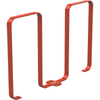 Supports pour bicyclettes The Linguini, Acier, 5 bicyclettes - Frost 2080-RED