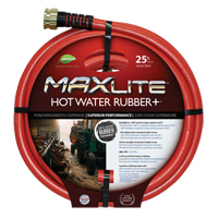 Hot Water Hose, Rubber, 3/4" dia. x 50' L - Swan CELSGHW34050