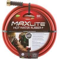 Hot Water Hose, Rubber, 5/8" dia. x 50' L - Swan CELSGHW58050
