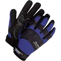 Gants pour m&eacute;canicien X- Site avec paume coussin&eacute;e, Paume Synth&eacute;tique, Taille 2T-Grand - Bob Dale Gloves 20-1-10605N-X2L