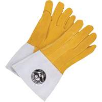 Gander Brand TIG Welder Gloves, Split Deerskin, Size 12 - Bob Dale Gloves 60-1-1144-12