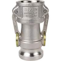 Coupleur &agrave; came et cannelure x adaptateur Dixon - Dixon Group 1520-DA-SS