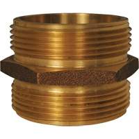 Double Male Hex Nipple Brass - Dixon Group DMH1010
